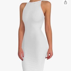 White Midi dress. Brand new. From Amazon